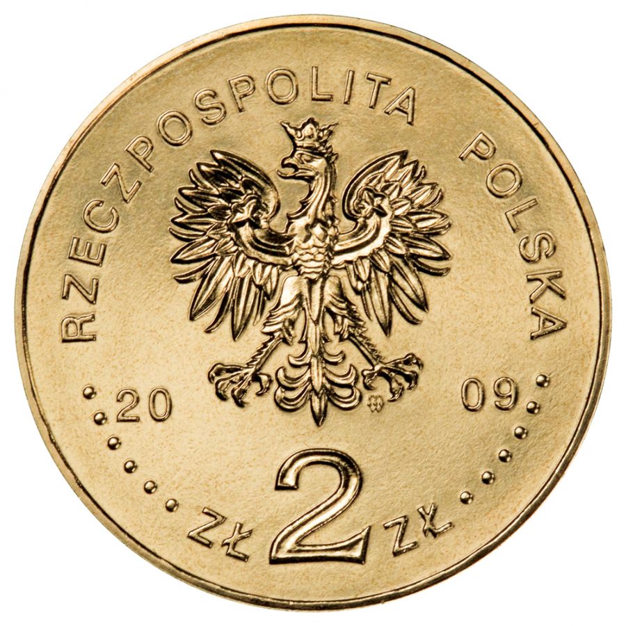 2 złote 2009 - 65. rocznica likwidacji getta w Łodzi