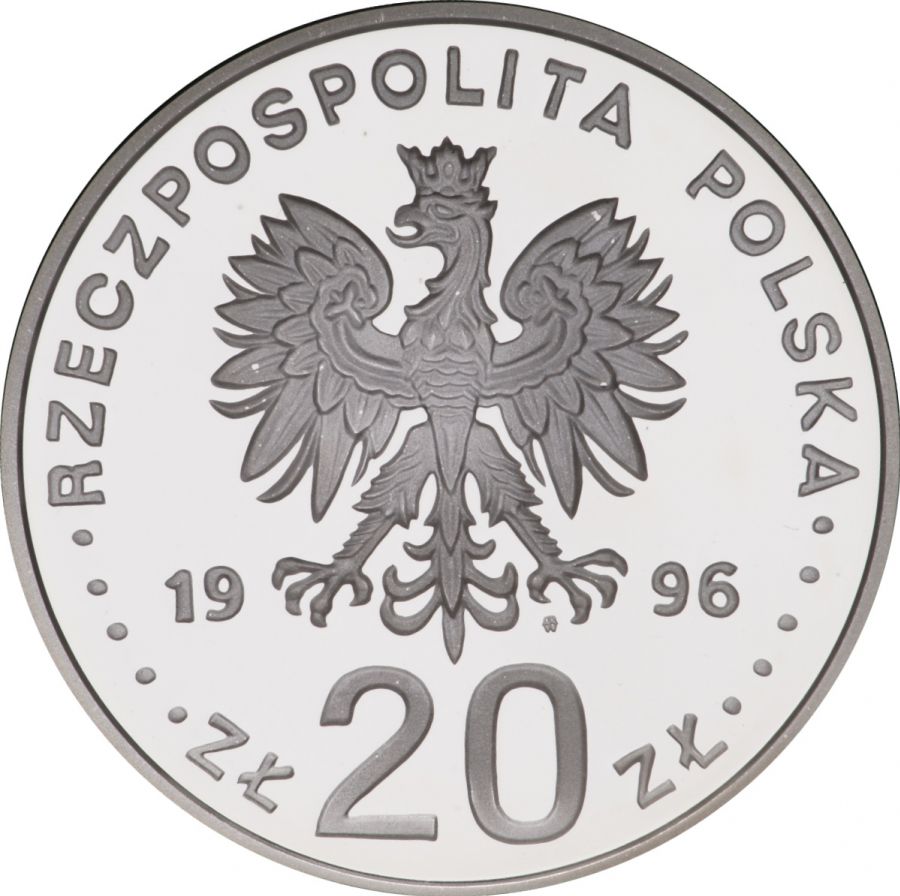 20 złotych 1996 - Tysiąclecie Miasta Gdańska