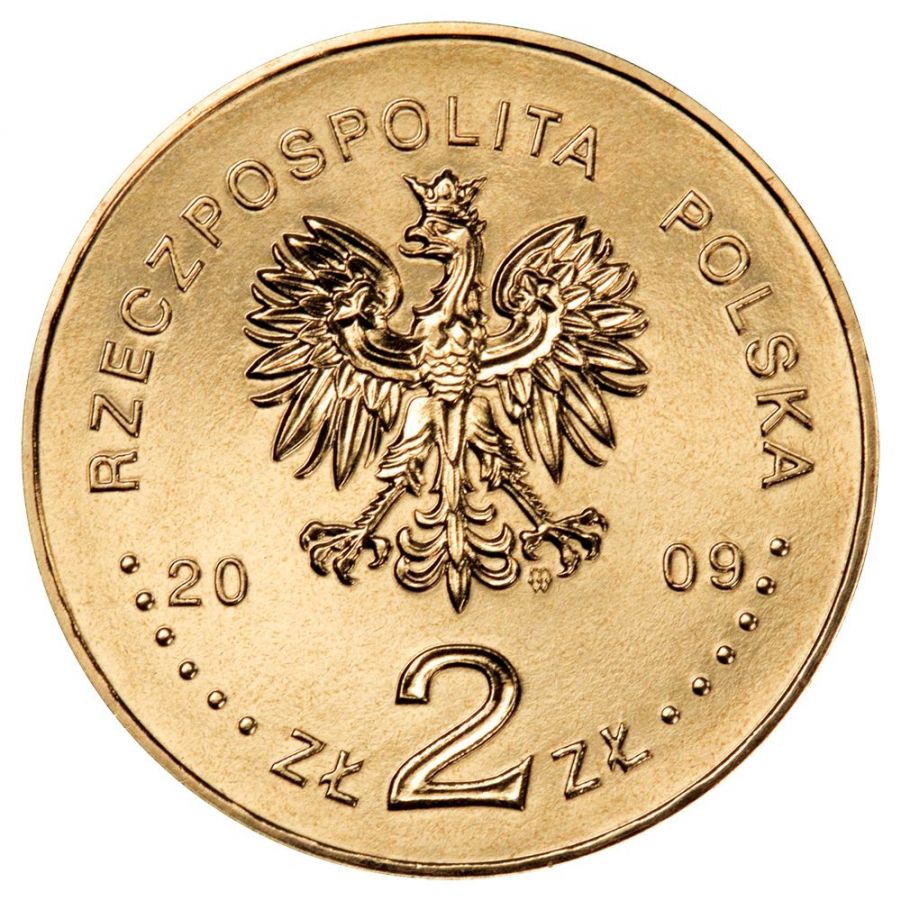 2 złote 2009 - Miasta w Polsce - Częstochowa - Jasna Góra