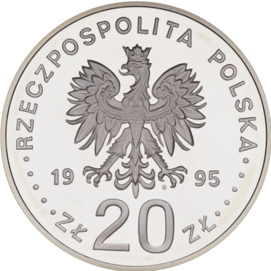 20 złotych 1995 - 500 lat Województwa Płockiego
