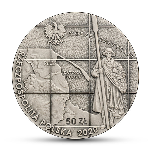 50 złotych 2020 - 100-lecie zaślubin Polski z Bałtykiem